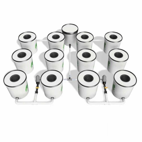 Growrilla RDWC _ 12-Topfe 19L Details 1